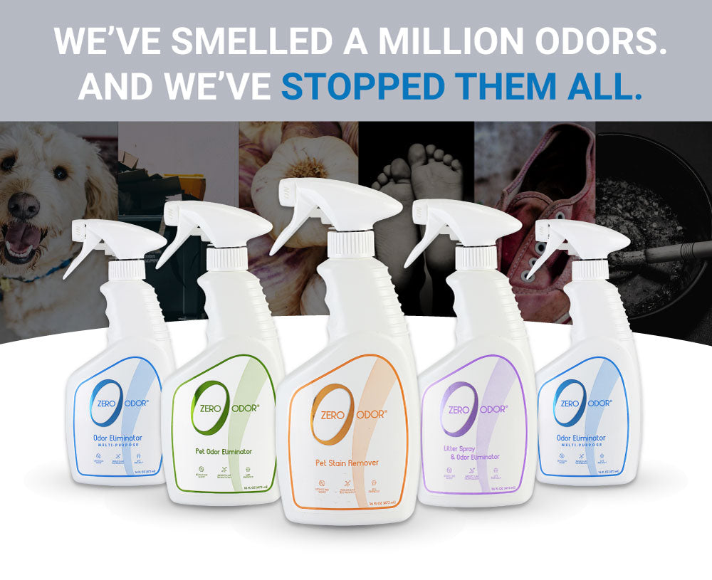  Zero Odor Eliminador de olores de lavandería - Tecnología  molecular patentada mejor para ropa, toallas y ropa de cama, zapatos,  bolsas, etc. - Olía genial de nuevo, 64 onzas : Salud y Hogar