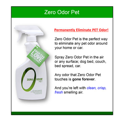Zero Odor - Pet Odor Eliminator
